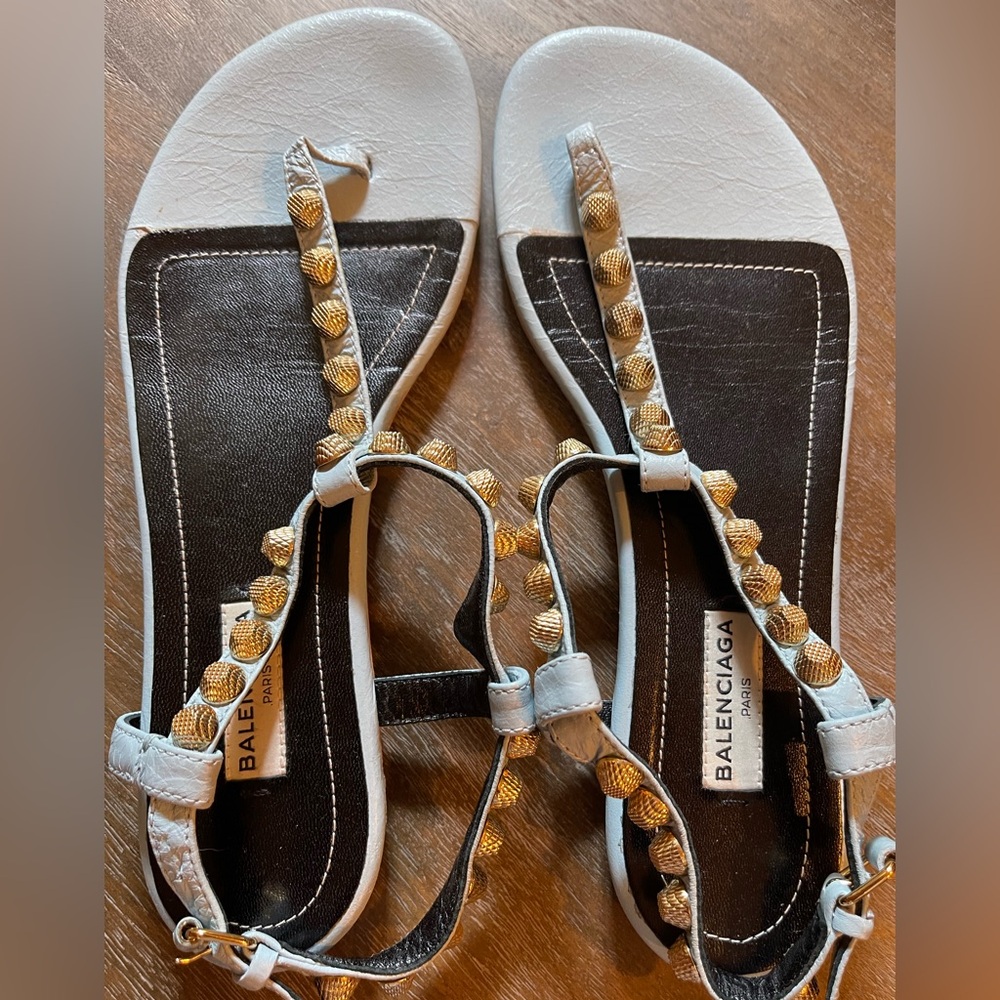 Balenciaga Studded Sandals
